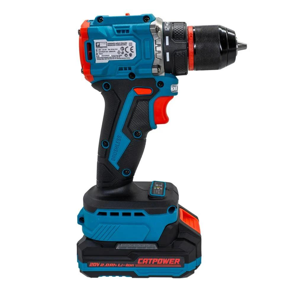 CATPOWER CAT E1010 Akülü Kömürsüz Vidalama - Görsel 2