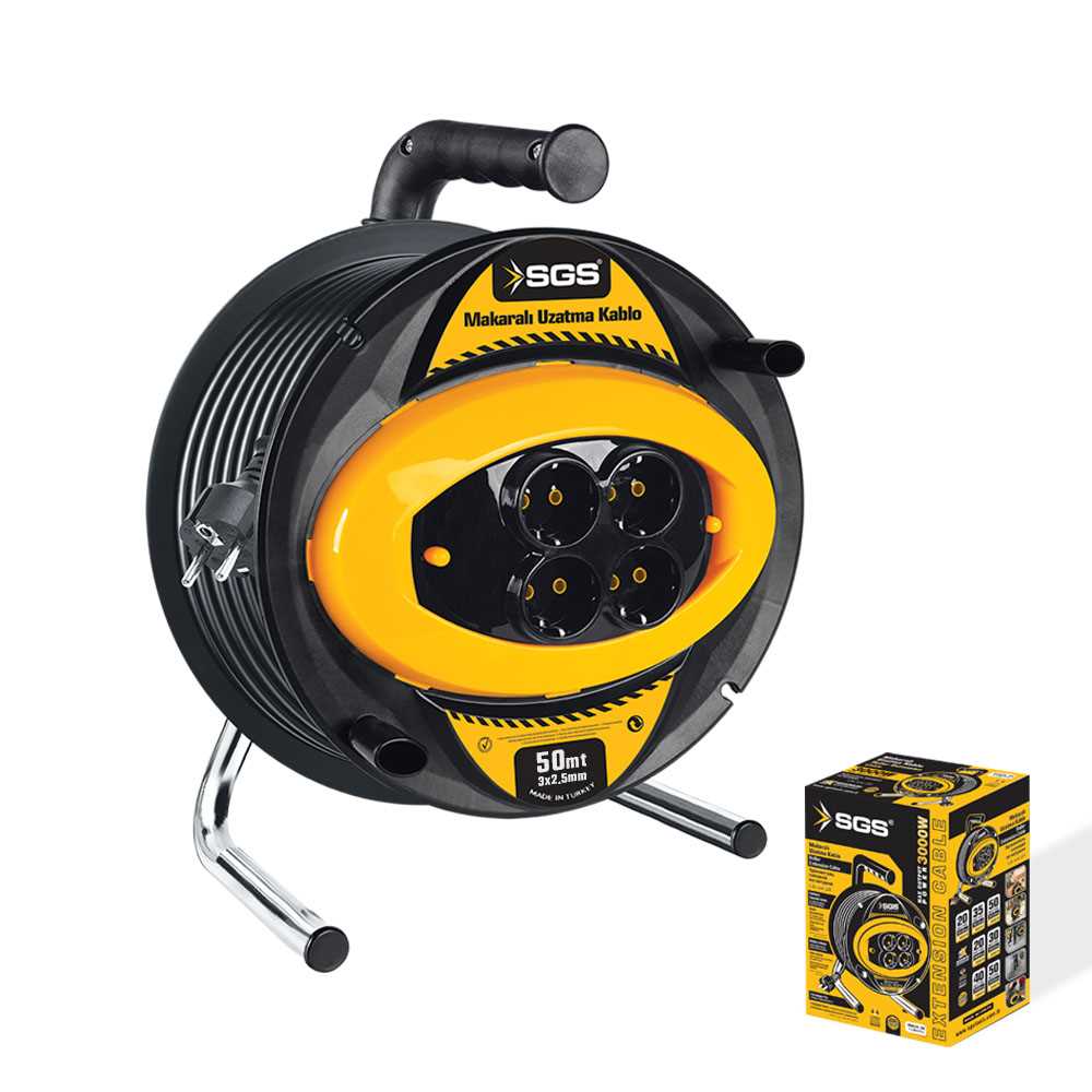 MAKARALI UZATMA KABLOSU 3x2,5 50MT