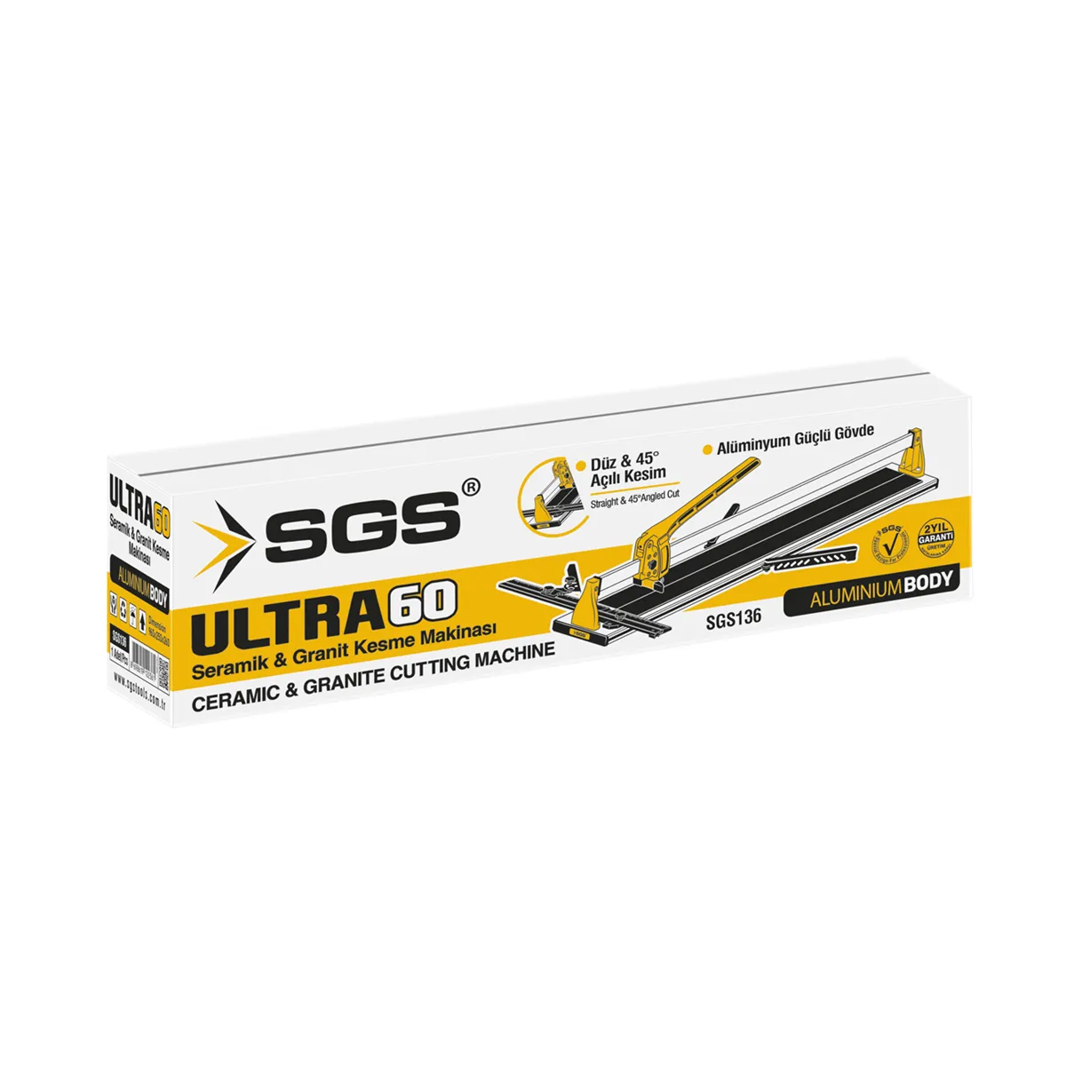 SGS SERAMİK-GRANİT KESME MAKİNASI ULTRA 60 - Görsel 2